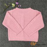 Cable Knit Acrylic Sweaters for Baby Girls thumbnail-2