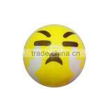 Promtional LED 12 Emoji PVC Child Toys Bouncing Balls thumbnail-4