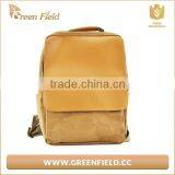 Washable Kraft Paper Comfortable Backpack Hot Sell Brown Kraft Paper High School Backpack thumbnail-2