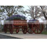 Arlau 3 Piece Wooden Flower Pots Planters thumbnail-3