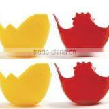 Single Cup 100% Food Grade Silicone Egg Cooker thumbnail-2