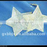 White Wire Christmas Star Shape Decoration Crafts thumbnail-1