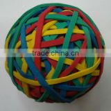 Hot selling colorful elastic rubber band bouncing ball