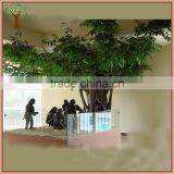 Custom museum landscape big tree make