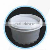 Disposable Cheap Plastic Soup Bowl With Lid White Color 300ml