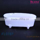 2014 Bathtub Shape Ceramic Pot,mini Plant Pot thumbnail-1