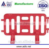 Hot cheap red LLDPE China factory traffic pedestrian removable barrier