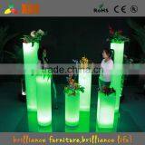 Hot Sale High Tech Garden Led Illuminate Glowing Flower Pot Outdoor Led Pot Lights/Led Plastic Flower Vase With Remote Control thumbnail-3