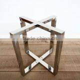 Polishing Stainless Steel Flat-packing Furniture Metal Coffee Table Bases thumbnail-5