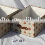 Wooden Storage Box Set of 3 Bedroom thumbnail-1