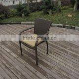 Modern Rattan Bistro Chairs thumbnail-2