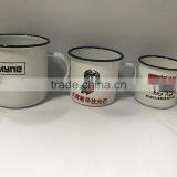 OEM Design Enamel Mug Custom Printing for Souvenir Gift thumbnail-1