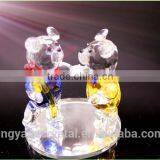 Romantic Crystal Couple Bears as the Best Crystal Wedding Present for 15th Wedding Anniversary thumbnail-2
