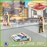 Wholesale 23 Pieces Kids Wood Magnetic Stickers Children Puzzle Wood Magnetic Stickers Toddlers Magnetic Stickers W14J004 thumbnail-2