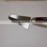 Carbon Steel Hand Trowel 5'' With Wood Handle thumbnail-3