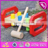 2017 New Design Baby Funny Toy Wooden Pound a Peg W11G036 thumbnail-3