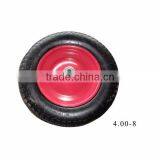 14*4 Air Good Quality Wheel and Tire for Wheelbarrow thumbnail-5
