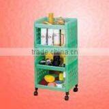A404 Lander Plastic Cart(4 Tiers) thumbnail-1