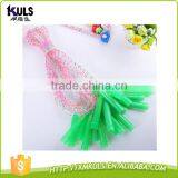 Children Skip Rope Transparent Colored Plastic Rope Skipping thumbnail-1