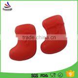 2016 Hot Sell Christmas Gift Sock Shaped Silicone Cake Mold thumbnail-1