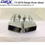 Stainless Steel Auto Parts Exhaust Tip Range-Rover Diesel Tip