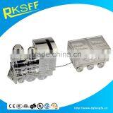 2016 New Design Alloy Zinc Train Shape Baby First Tooth and Curl Box With High Quality thumbnail-5