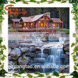 Latest Design Artificial Waterfall Fountain Garden Decorative Landscape Artificial Waterfall Fountain thumbnail-3