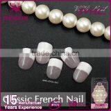 Full Cover Custom Design French Style Nail Tips Artificial Fake Nails thumbnail-1