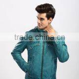 2015 New Style Fashion Pakistan Leather Jackets For Men thumbnail-5