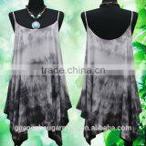 2015 Wholesale Sexy Ladies Irregular Summer Oversize Gypsy TIE DYE Beach Spaghetti Tank Top thumbnail-2