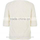 Hot Sale High Quality Women Half Sleeve Sweater Manufacturer thumbnail-2