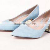 GZY Popular Middle Heel Genuine Leather Shoes Women Casual thumbnail-2