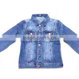 Customer Brand Men's Classic Denim Blue Casual Washed Jeans Jacket thumbnail-1