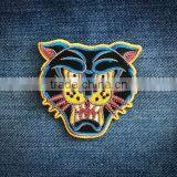 2017Customized Tiger Embroidery Patch, New Custom Embroidered 3D Logo Patch thumbnail-3