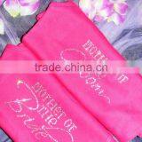 Wholesale Wedding Party Rhinestone Bride Designs Tank Top Cotton Slim Tank Top Wholesaler thumbnail-3