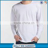 Long Sleeve Wholesale Blank Tshirt no Label thumbnail-2