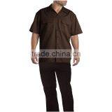 High Quality Men Suit Short Sleeve T Shirt And Trousers WorkWear Latest Workwear Suit For Men Pictures thumbnail-4