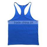 Cotton And Spandex Mens Blank Gym Tank Top thumbnail-2