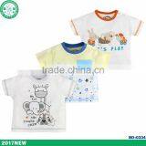 China Wholesale Baby clothing Custom Printing Design Baby Boys T Shirt