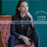 Custom Female Uniform Blouse Elegant Women Pants Women's Suit Jackets Women Training Suit thumbnail-6
