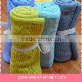 2016 Comfortable 100% Cotton Weave Baby Blanket Infant Blanket thumbnail-3