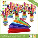 Hot Selling Double Color Chenille Stem Cure- Pipe Cleaners DIY Handicraft Creative Toys for Kids thumbnail-2