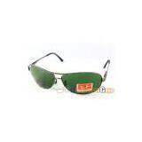 Ray-Ban RB3342-004 Gunmetal Frame With Green Lens thumbnail-1