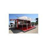 Portable Mobile Shop Made From Modified Container House Red Paint