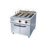 Stainless Steel 304 / 201 Electric Restaurant Pasta Cooker 18 KW With Cabinet