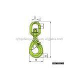 G100 EUROPEAN TYPE SWIVEL SELF-LOCKING HOOK thumbnail-1