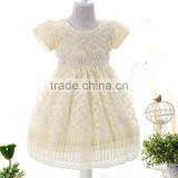Good Quality Flower Embroidery Latest Net Designs Novel Fashion Baby Dress New Style thumbnail-1