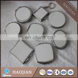Blank Sublimation Metal Pocket Mirror Makeup Double Sided Mirror thumbnail-2