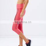 Knee Capris Powershape Exercise Fit Sex Spandex Leggings thumbnail-2
