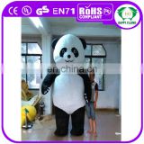 HI good quality inflatable fat giant inflatable panda costume